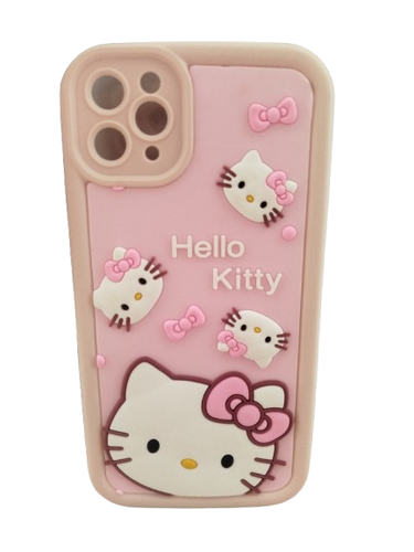iPhone 13 Pro Max Hello Kitty Cute Cartoon Girl Case