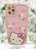 iPhone 13 Pro Max Hello Kitty Cute Cartoon Girl Case
