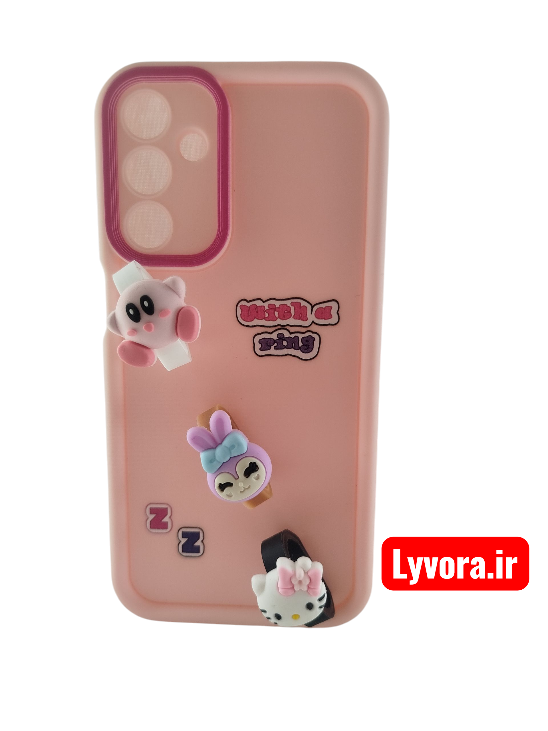 قاب عروسکی دخترانه با حلقه انگشتی برای گوشی A15