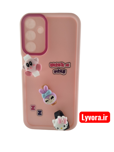 قاب عروسکی دخترانه با حلقه انگشتی برای گوشی A15
