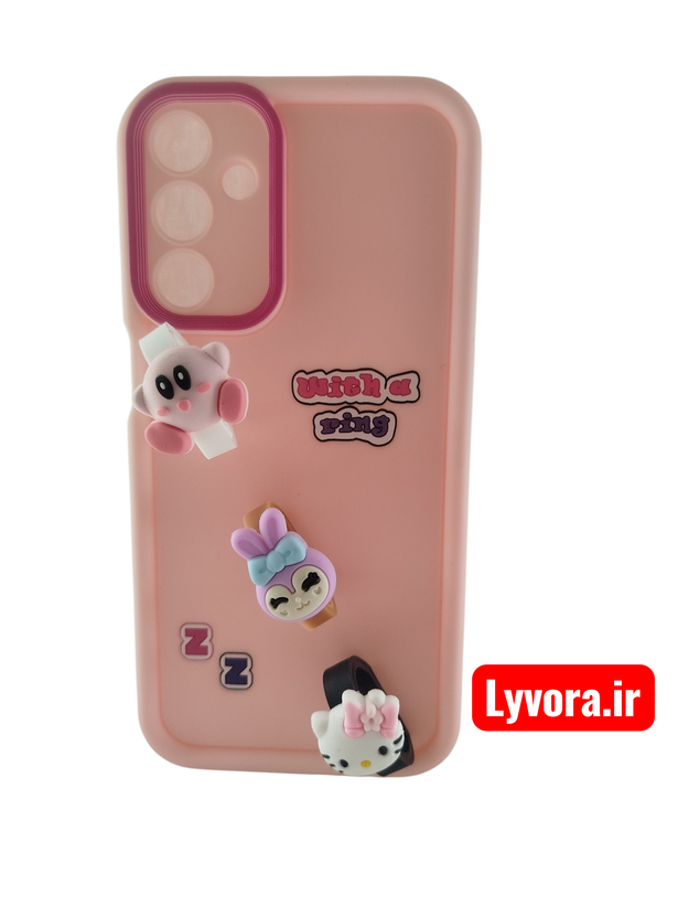 قاب عروسکی دخترانه با حلقه انگشتی برای گوشی A15