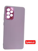 Samsung A53 5G Silicone Metal Shockproof Case with Camera Protector