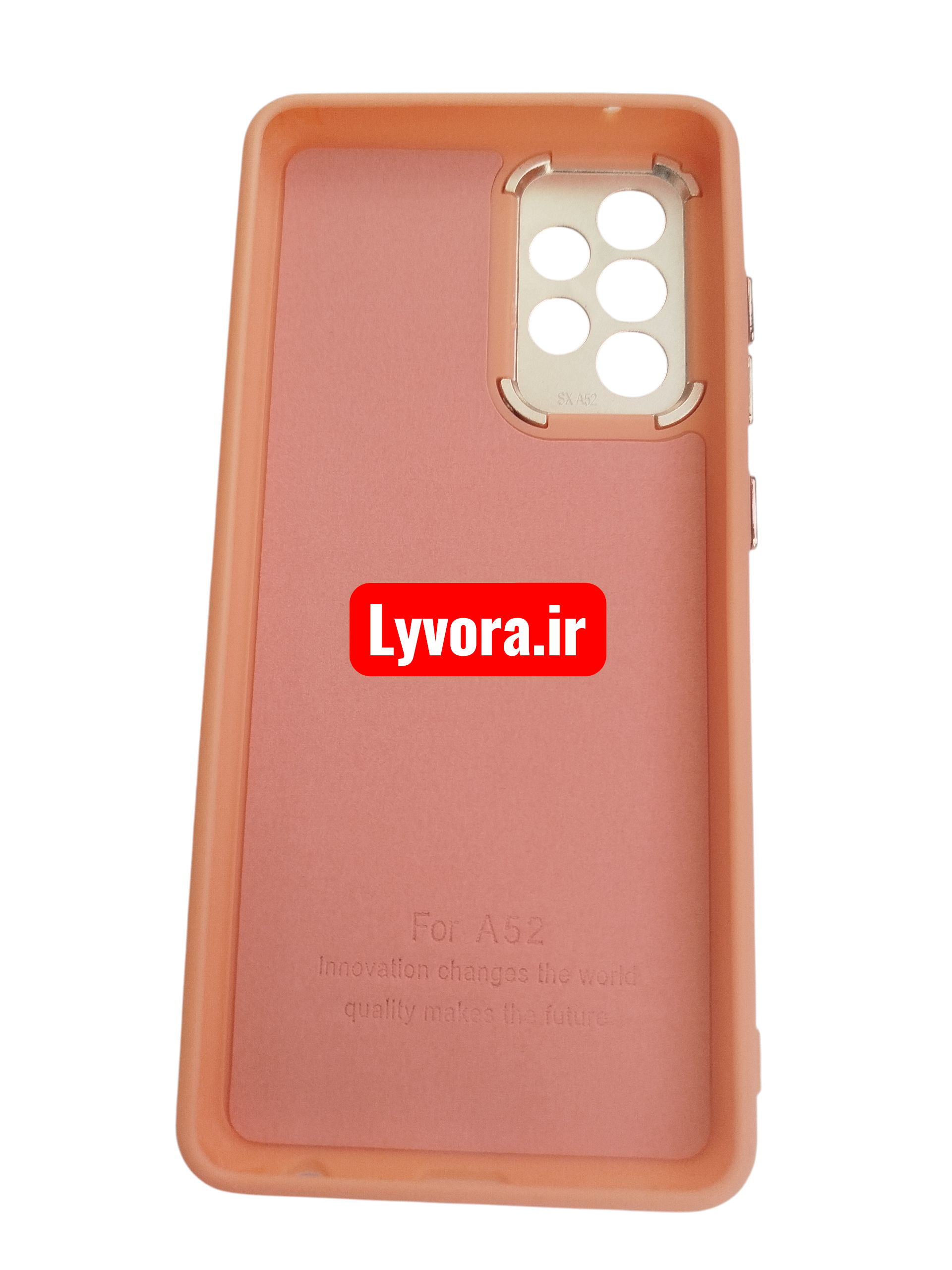 قاب سلیکونی متال کیس سامسونگ A53 5G با محافظ لنز و ضد ضربه